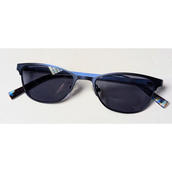 ED Ellen DeGeneres Eyeglasses FRAMES ONLY Womens Full Rim Sunglasses Navy Metal main image 6
